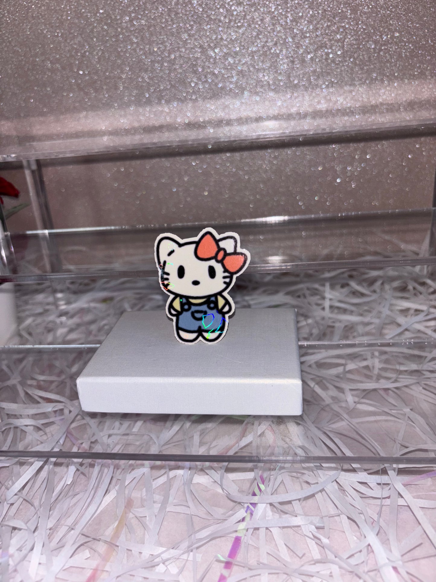 Red Hello Kitty Sticker