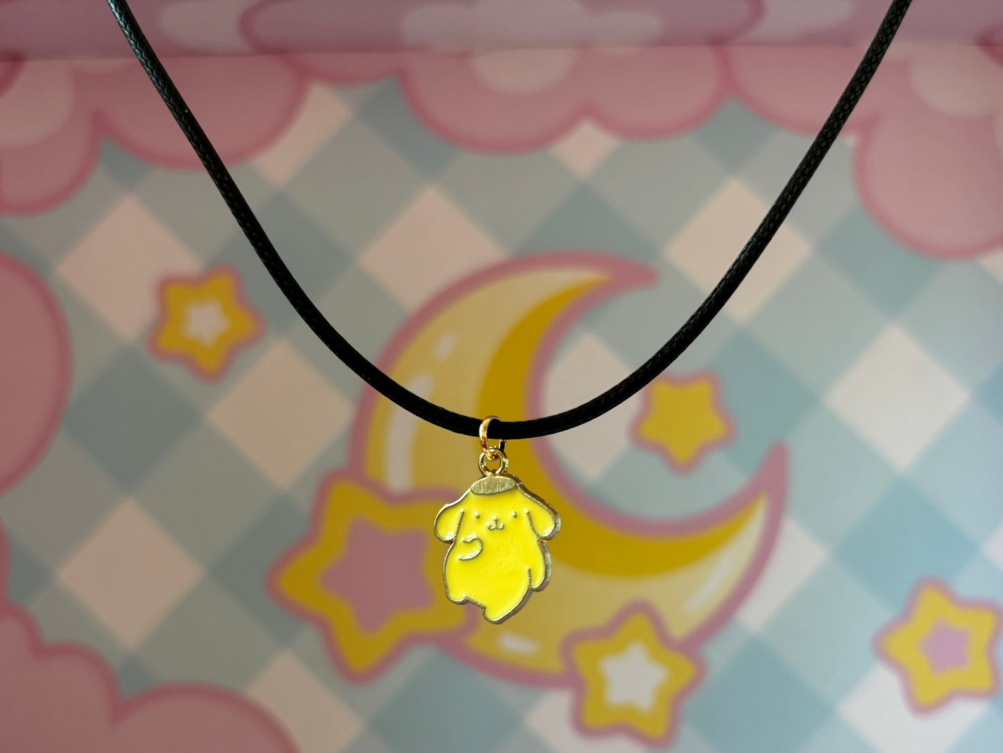 Small Pompompurin Necklace