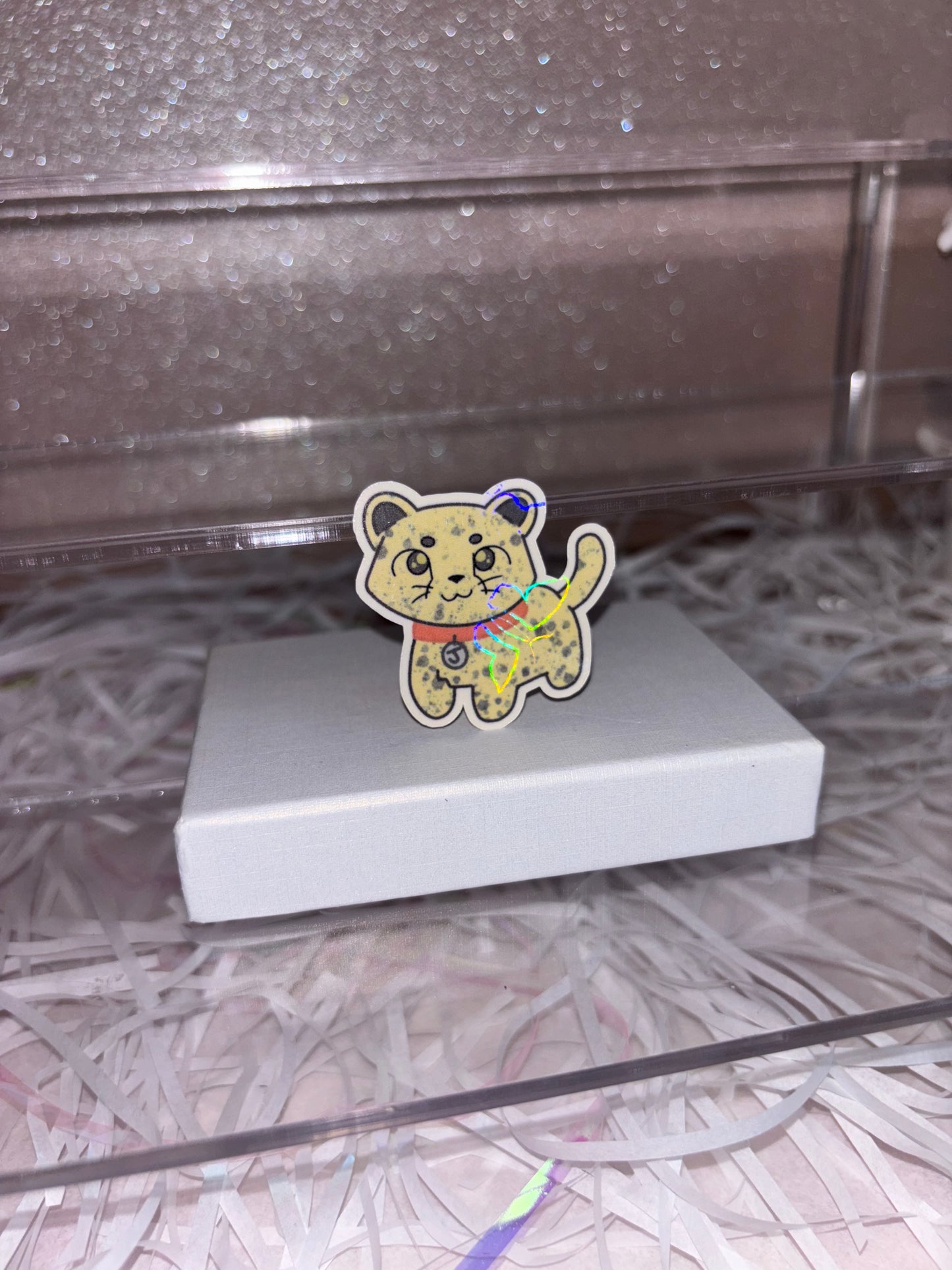 Pet Cheetah Sticker