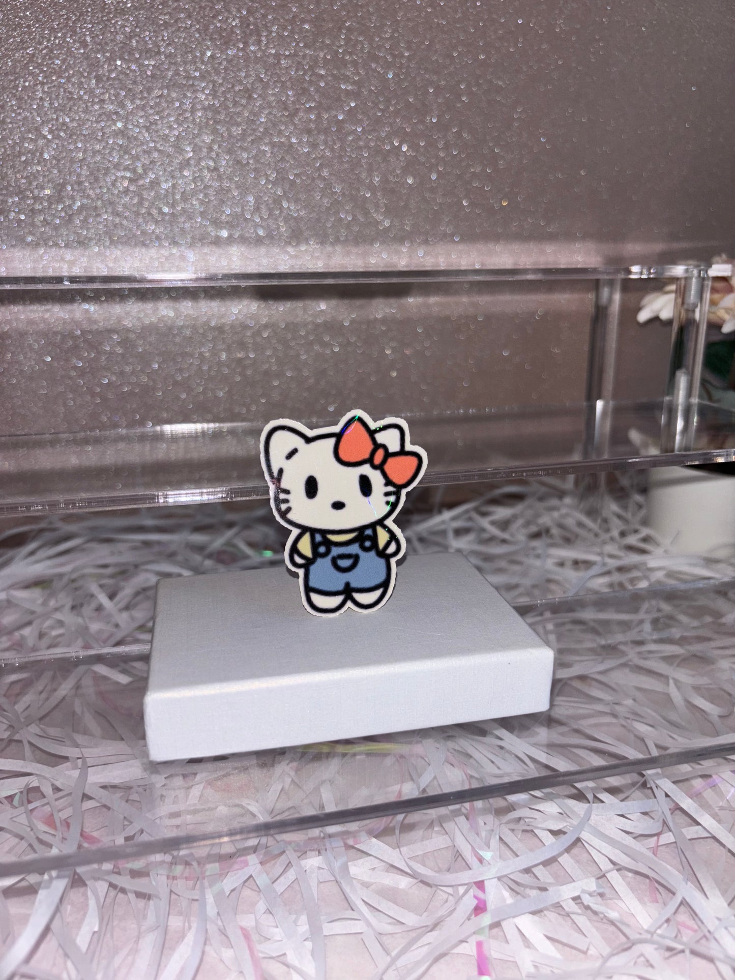 Red Hello Kitty Sticker