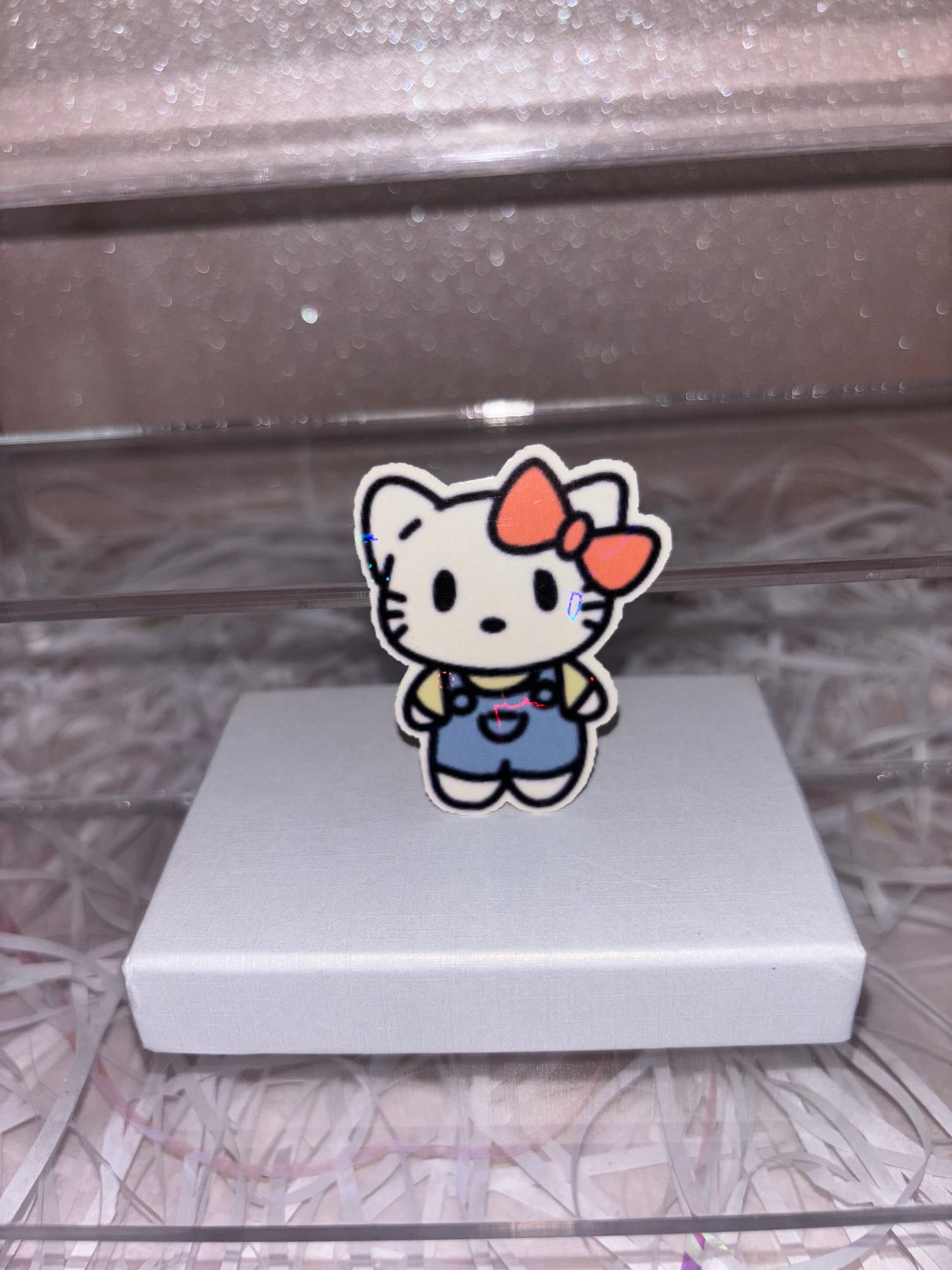 Red Hello Kitty Sticker