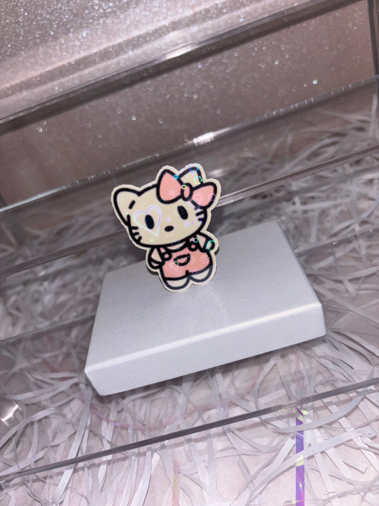 Pink Hello Kitty Sticker