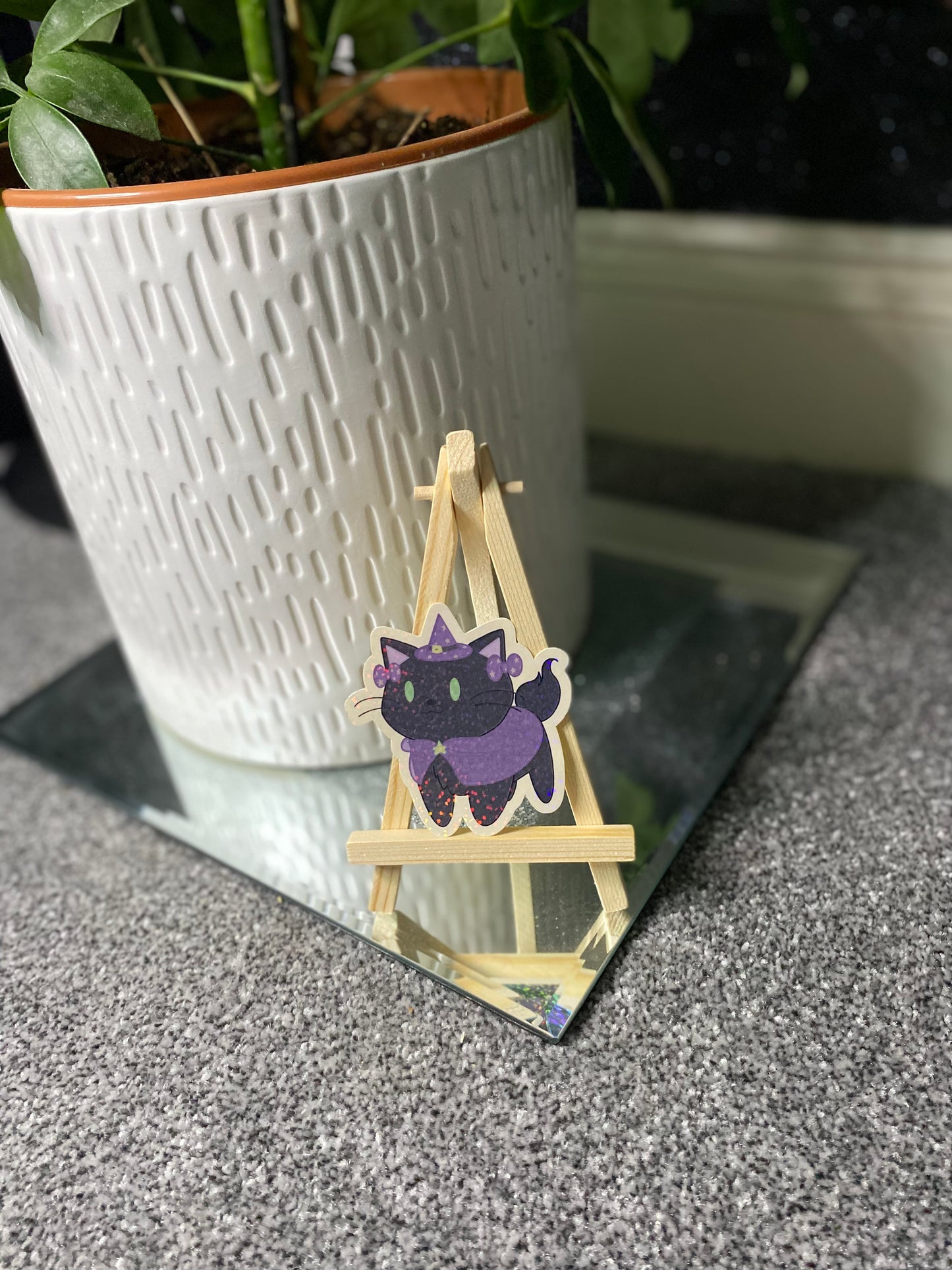 Witch Kitty Sticker