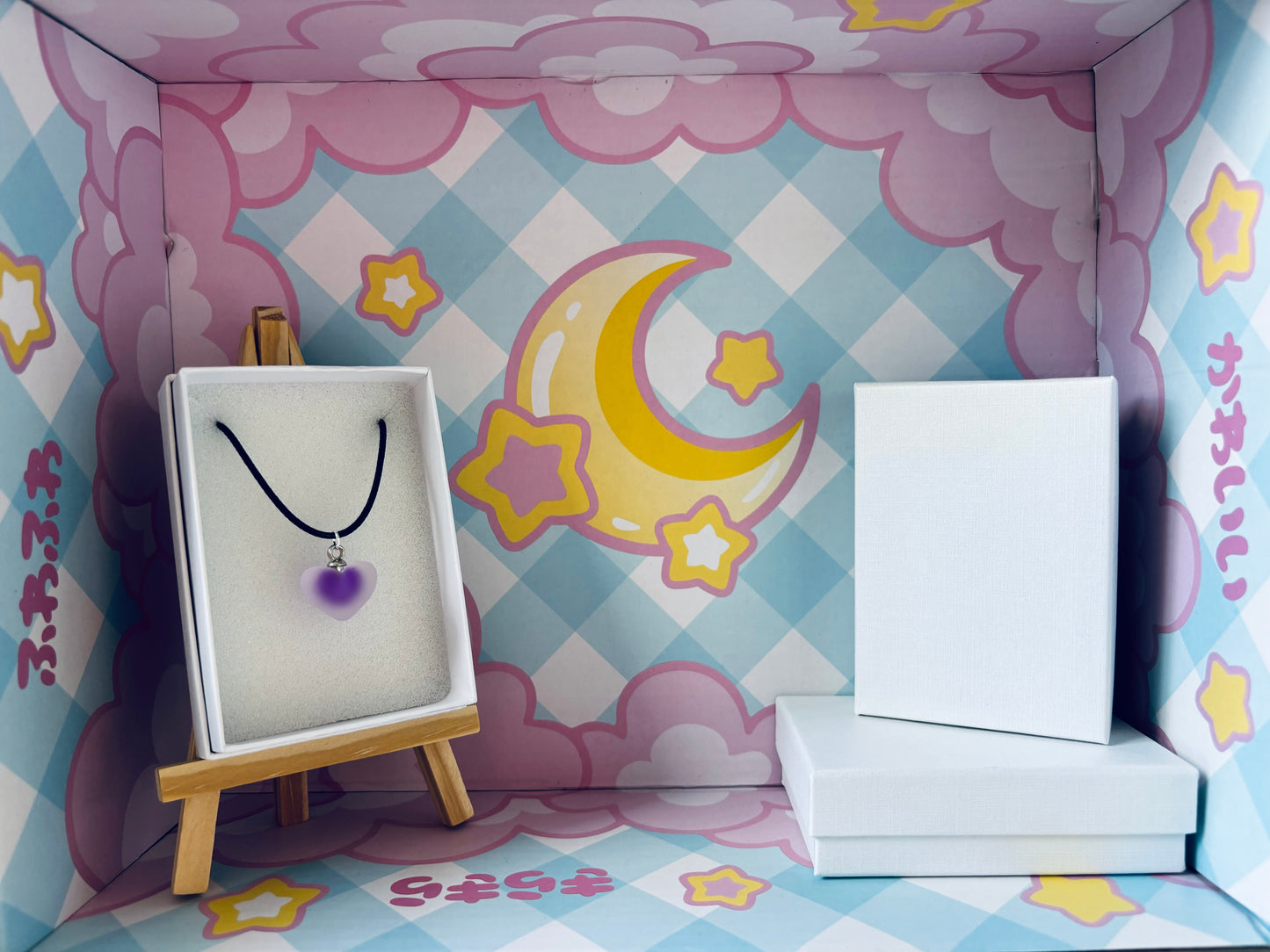 Purple Heart Necklace