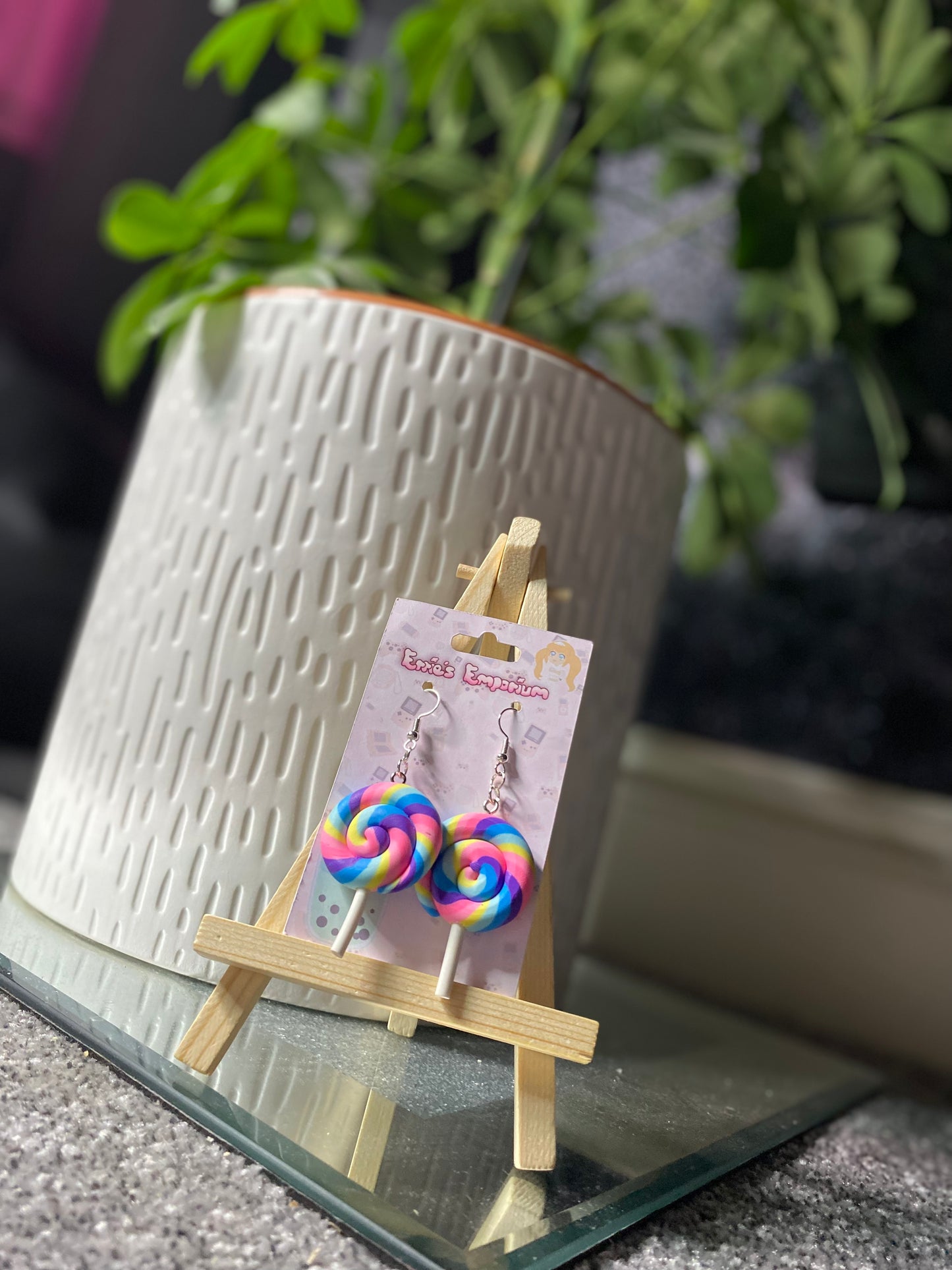 Rainbow Candy Drop Earrings