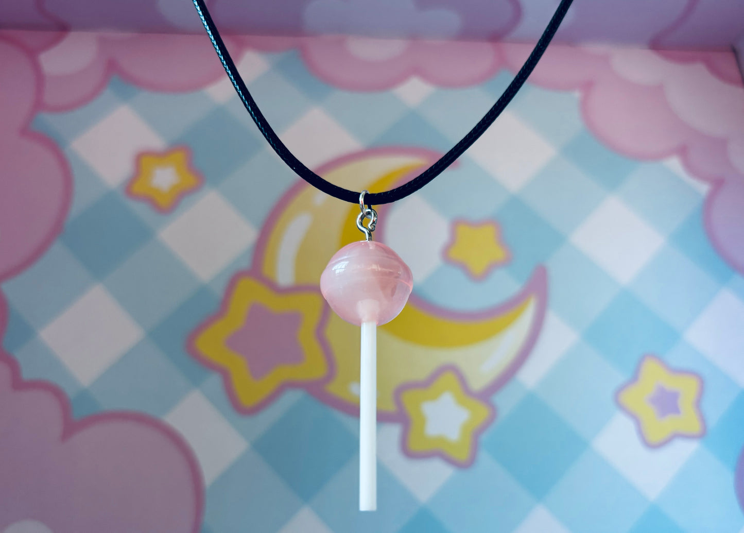Pink Lolly Necklace