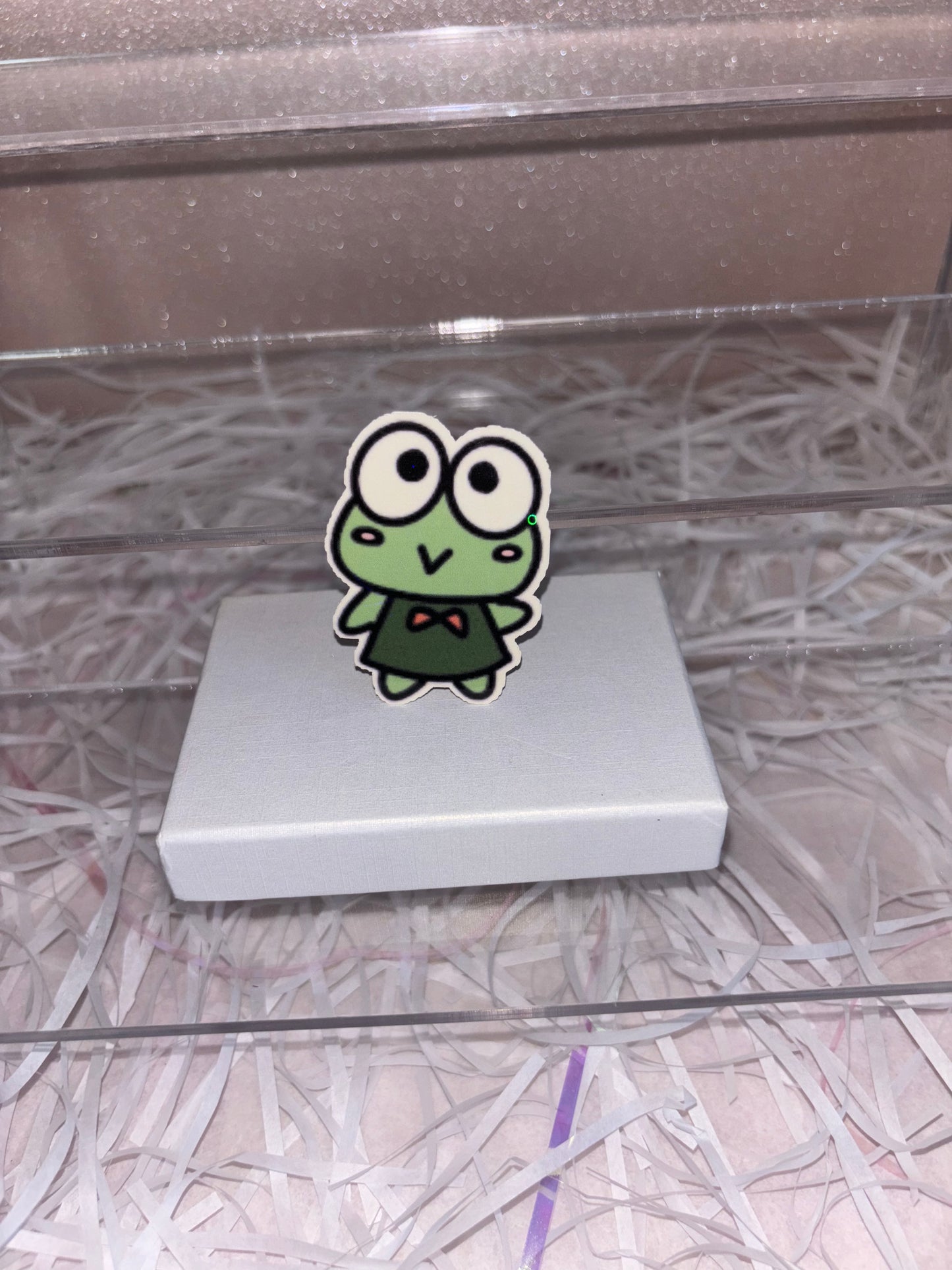 Green Keroppi Sticker