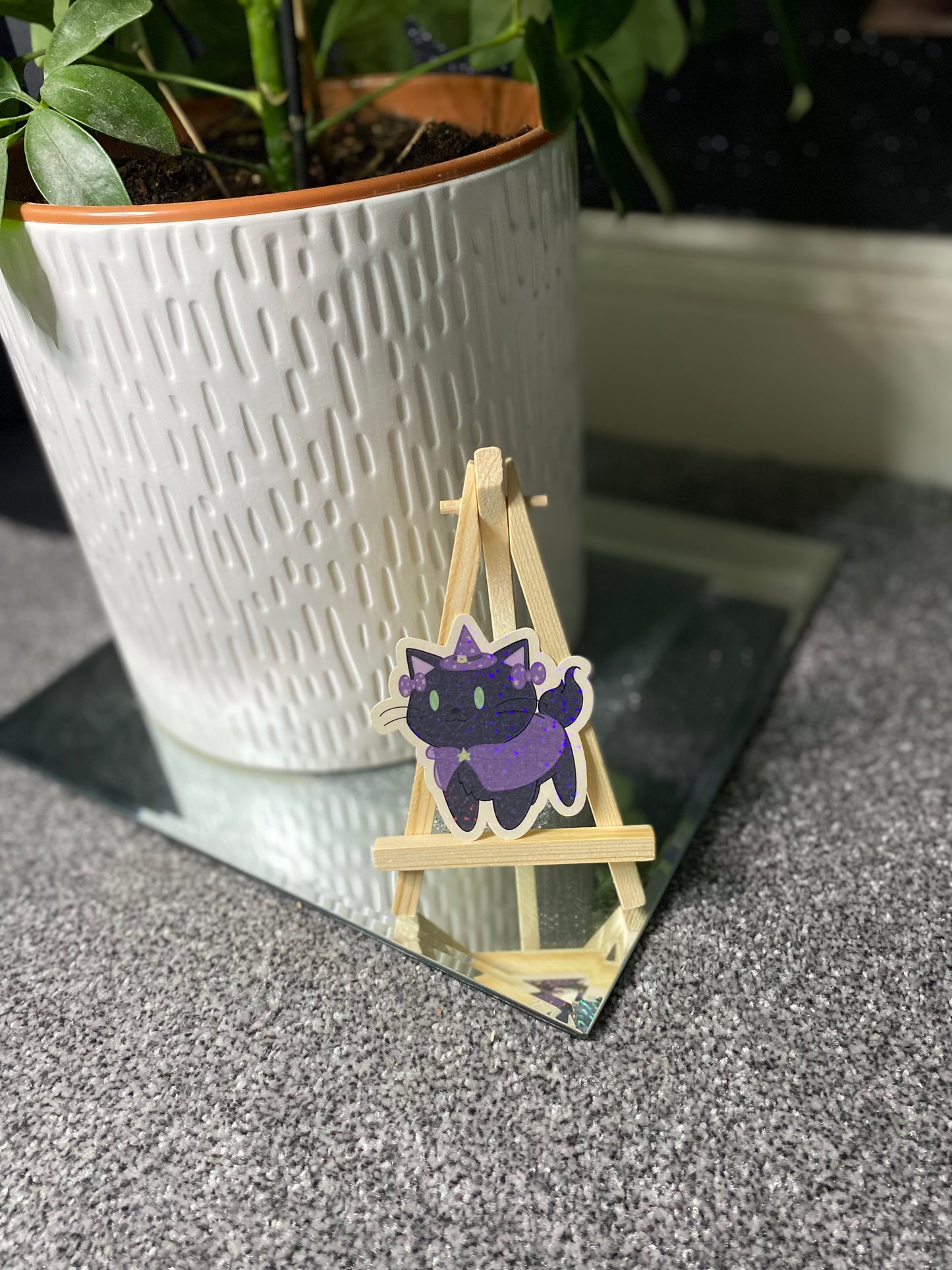 Witch Kitty Sticker