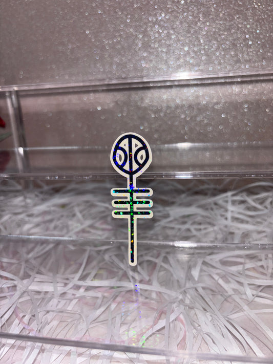 Josh Dun Skeleton Key Sticker