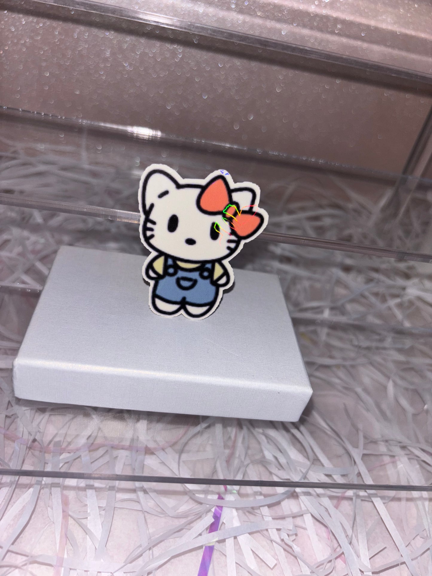 Red Hello Kitty Sticker