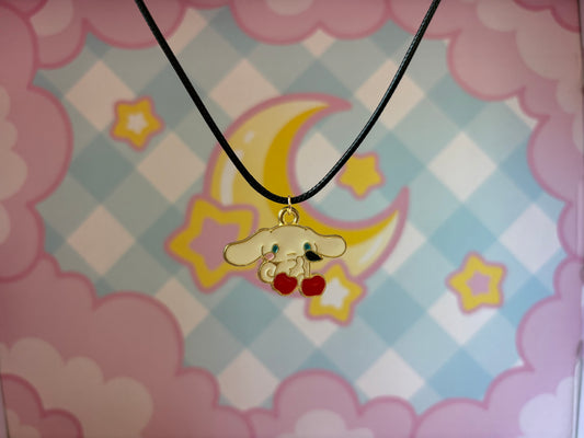 Cherry Cinnamorroll Necklace