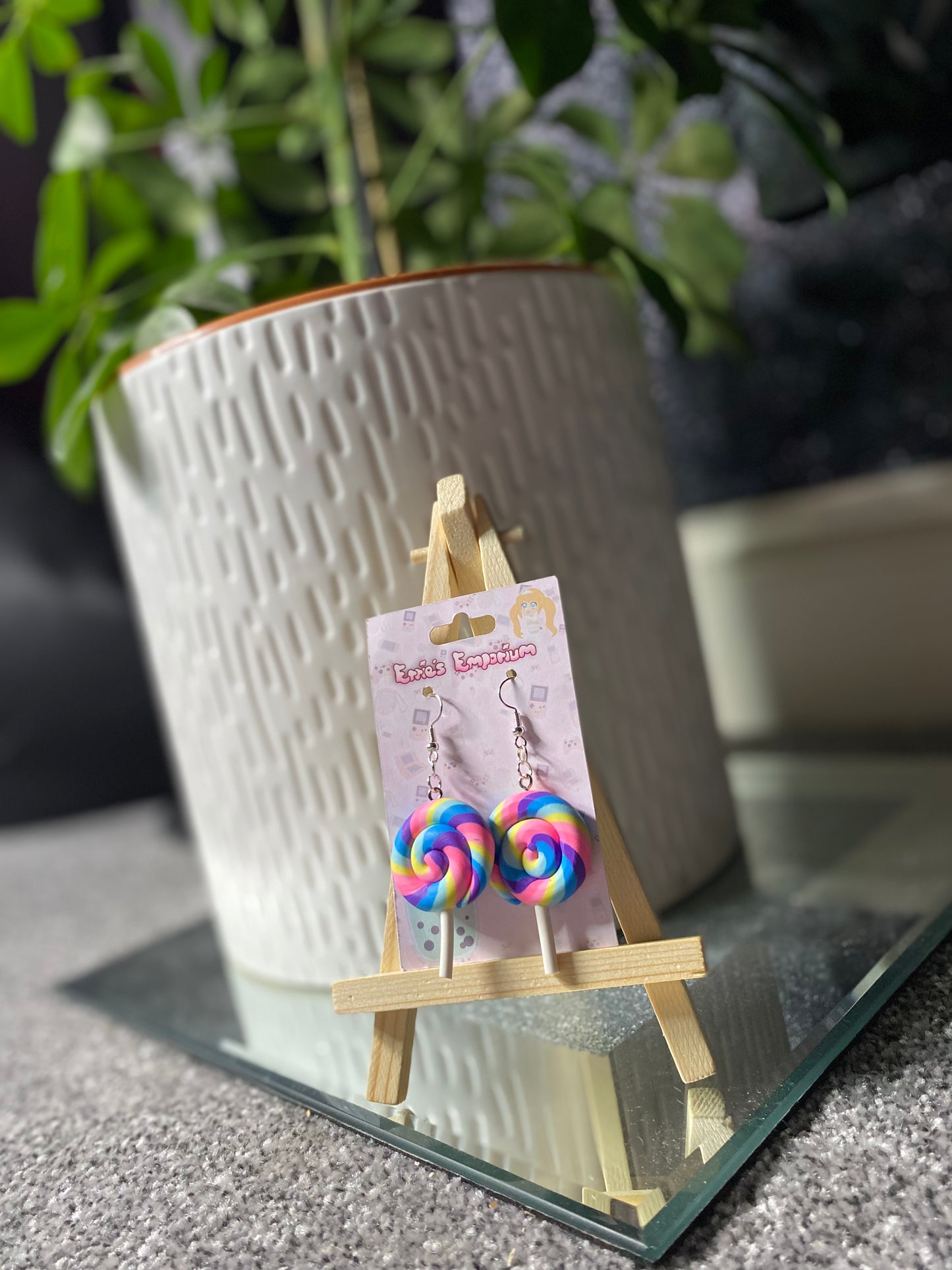 Rainbow Candy Drop Earrings