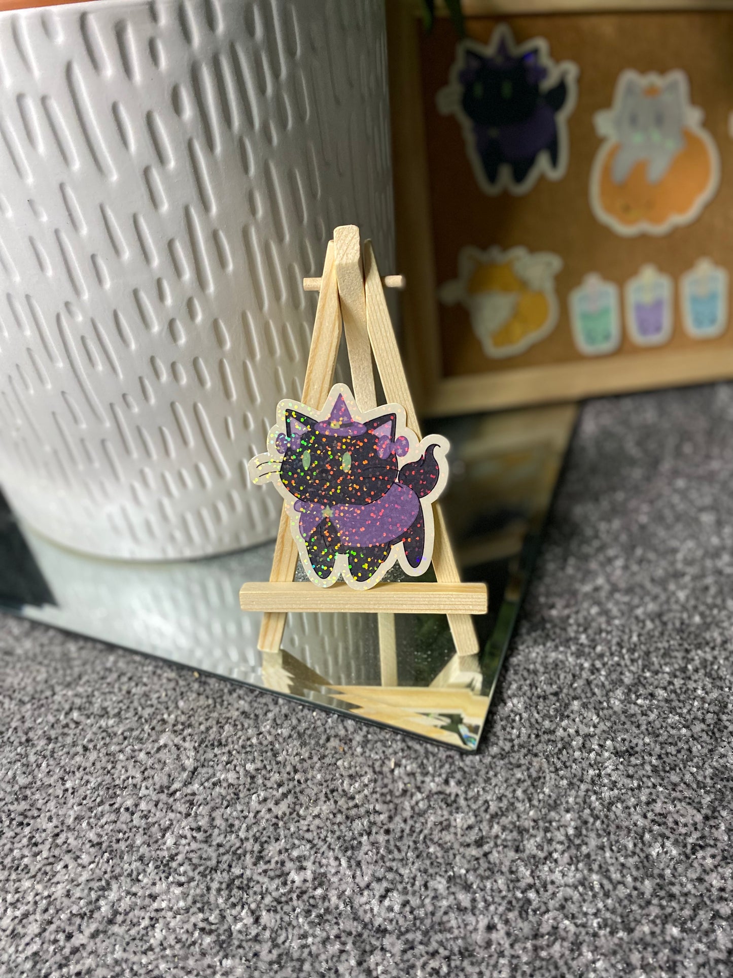 Witch Kitty Sticker