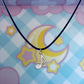 Pink Music Note Necklace