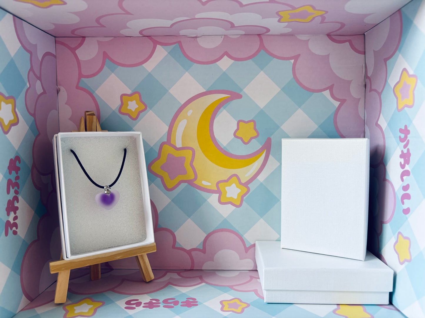 Purple Heart Necklace