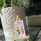 Calico Kitty Drop Earrings