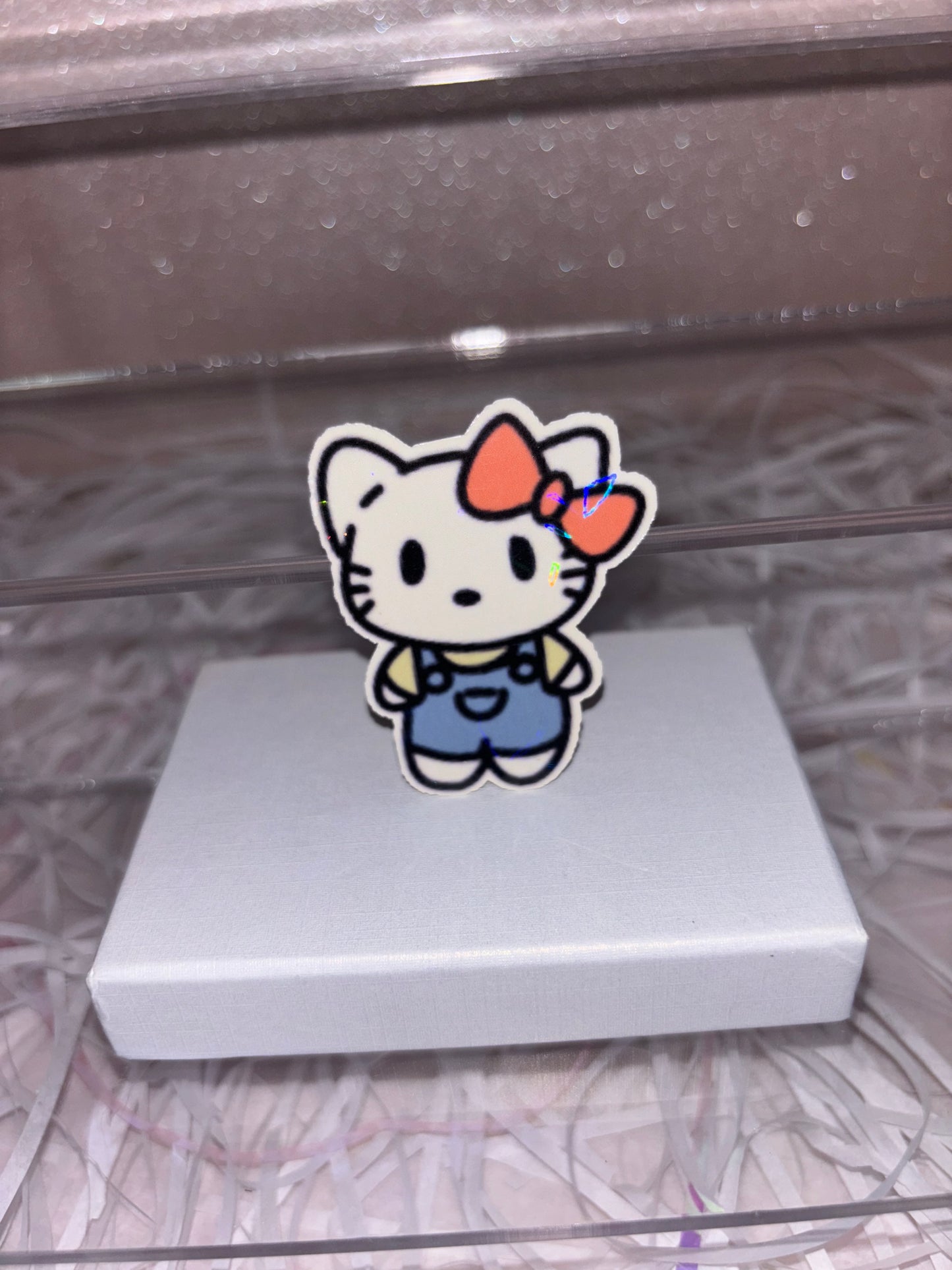 Red Hello Kitty Sticker
