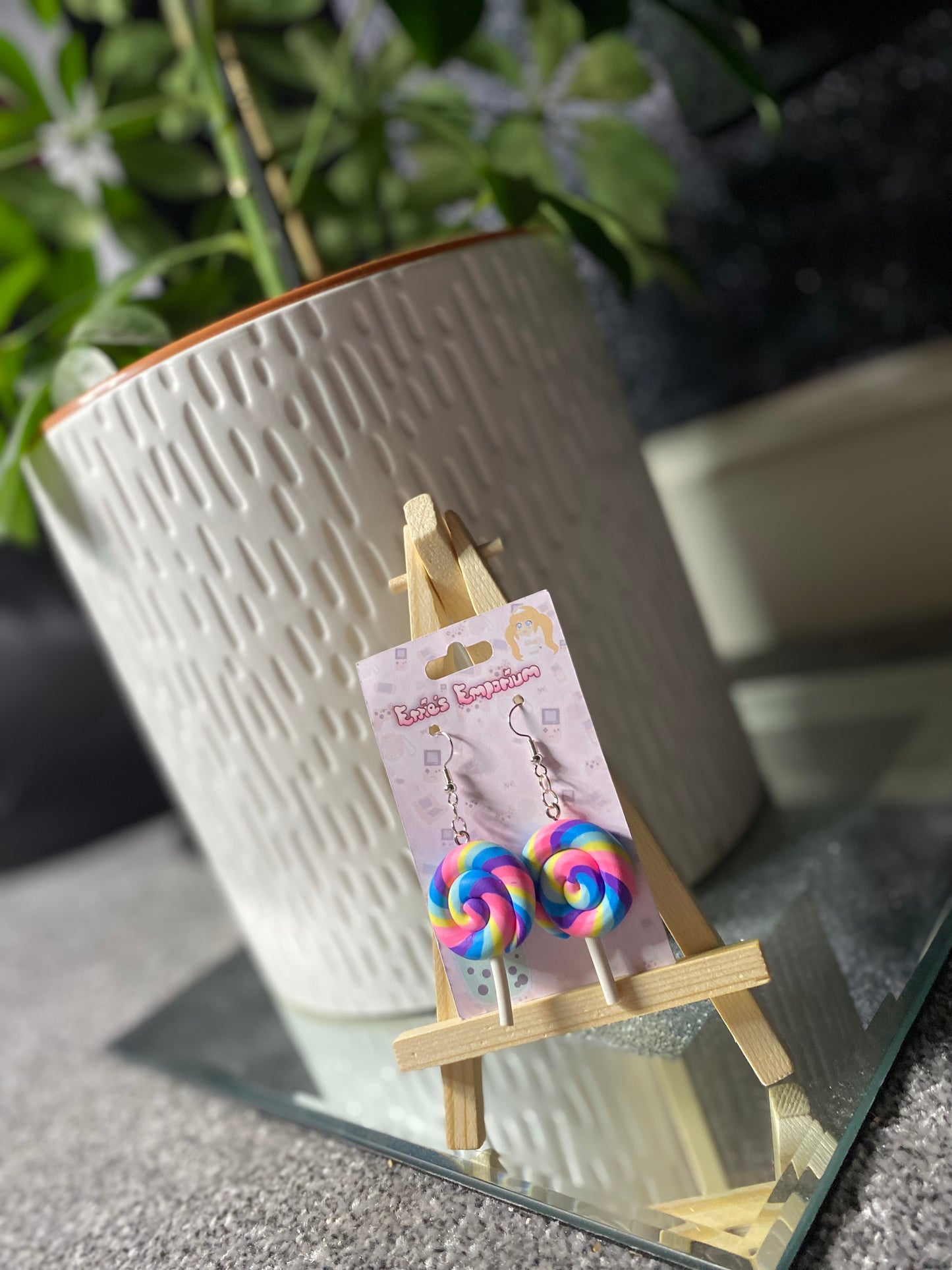 Rainbow Candy Drop Earrings